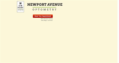 Desktop Screenshot of newportavenueoptometry.com